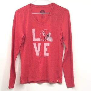 Life is Good Oklahoma love long sleeve top